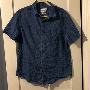 Goodfellow & Co Denim Blue Button-Up Shirt
